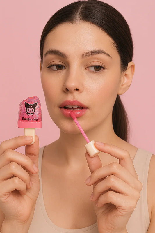 Cut Ice cream Moisturizing Lip gloss(Pack of 6)