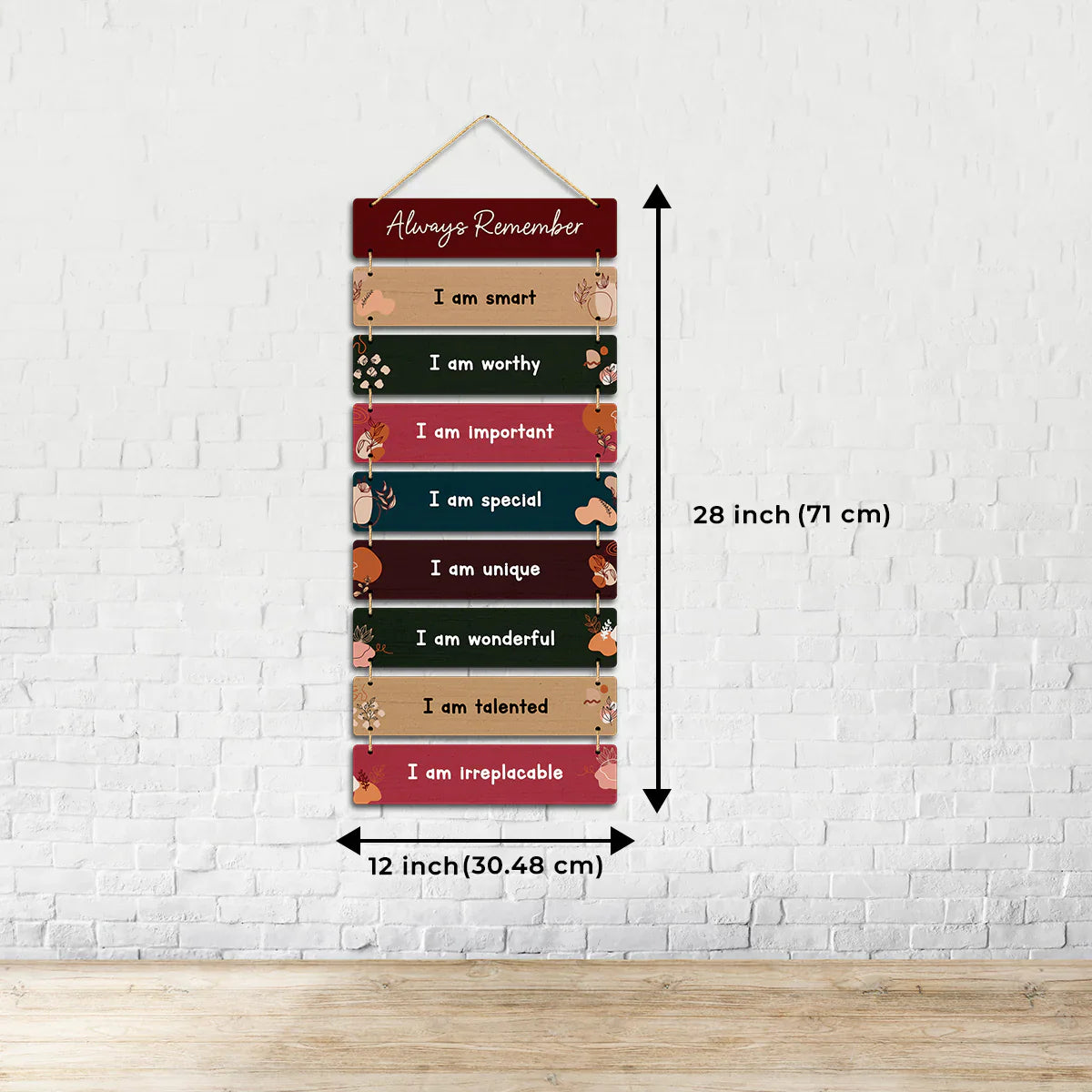 Self Motivating Wall Hanging