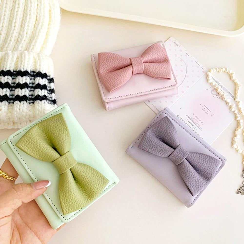 Bow Trifold Wallet