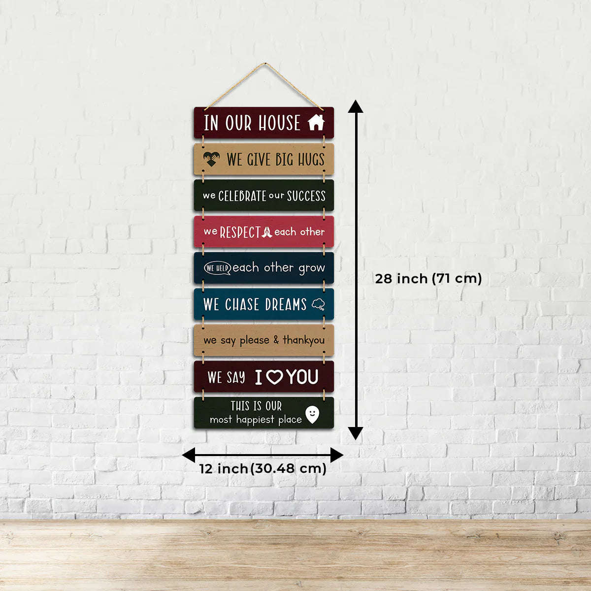 In Our House Wall Hanging