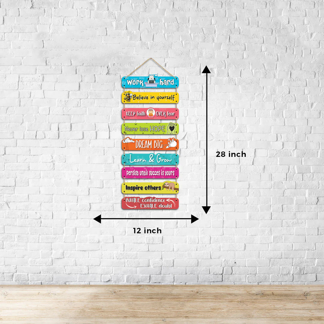 Empowering Affirmation Wall Hanging