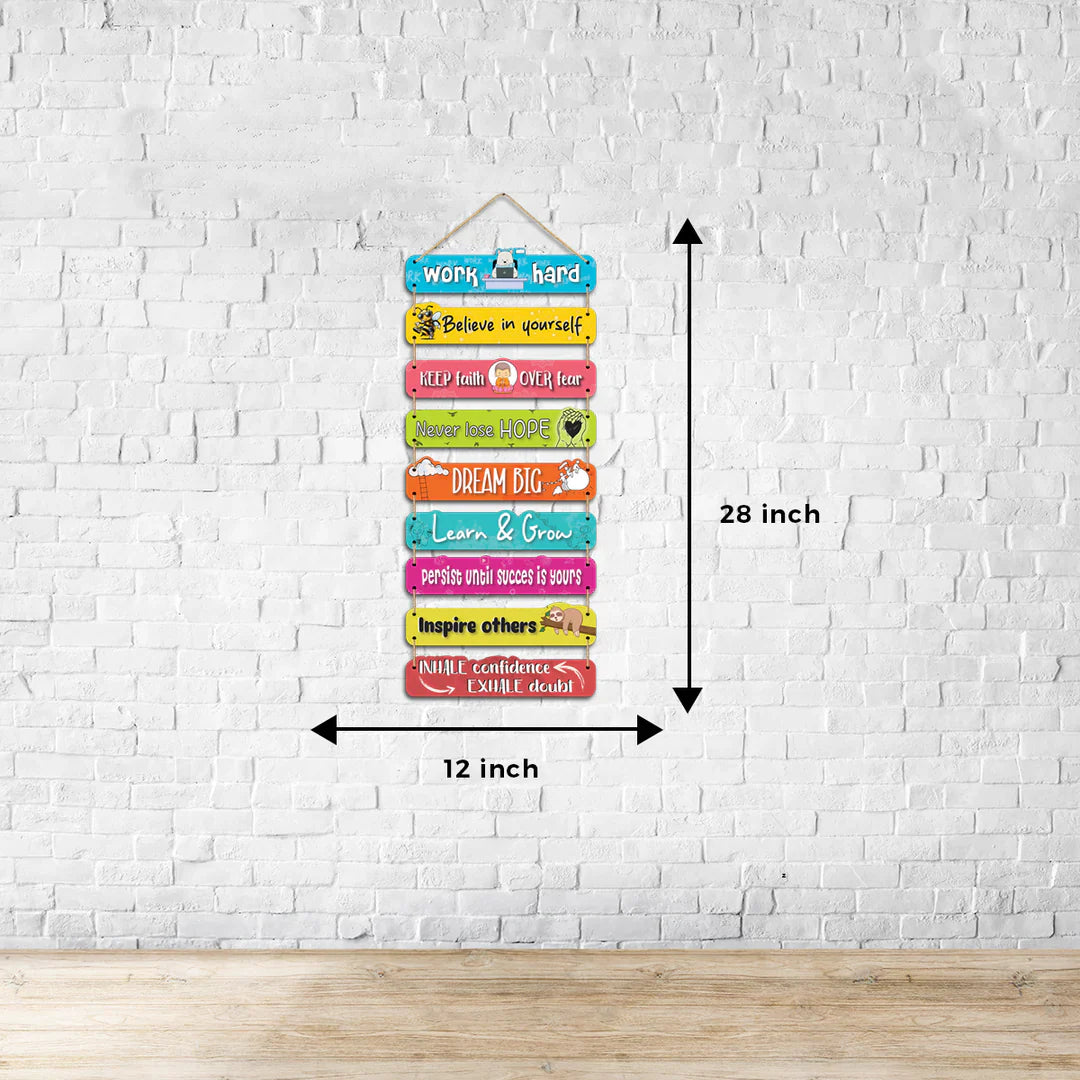 Empowering Affirmation Wall Hanging