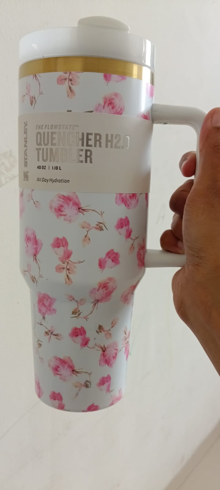 Pastel Floral Stanley Tumbler – Cute & Stylish Gift for Him