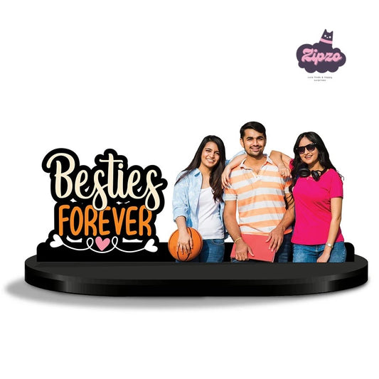 Personalized Besties Forever Cutout