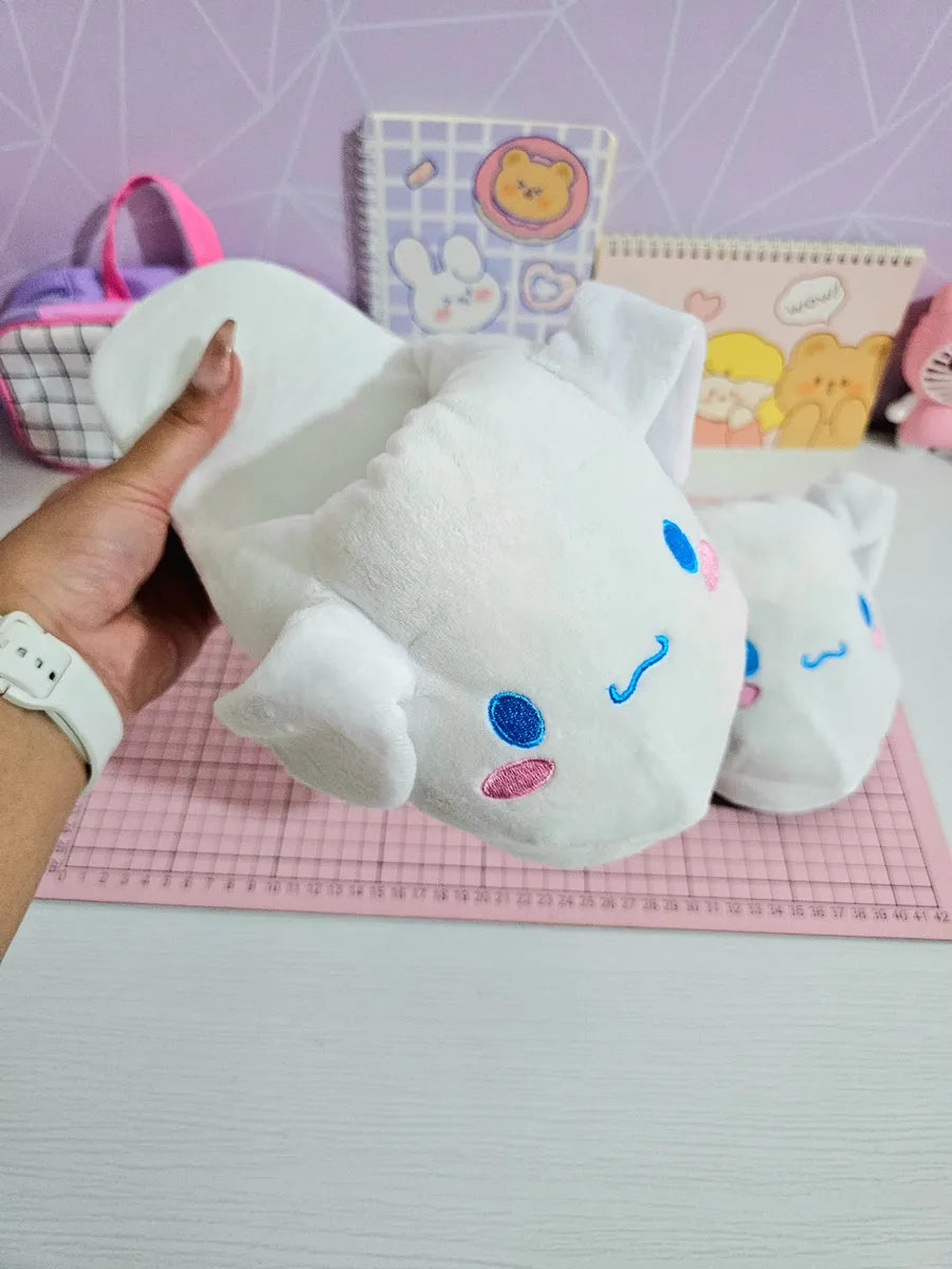 Ultra Soft Kawai Bunny Plush Slippers| Cozy Winter Indoor Warm Slip-Ons