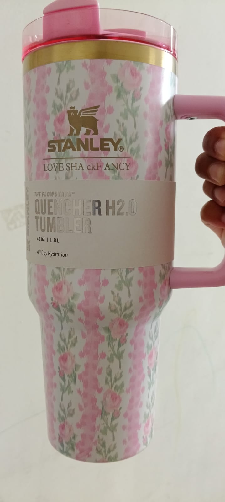 Pastel Floral Stanley Tumbler – Cute & Stylish Gift for Him