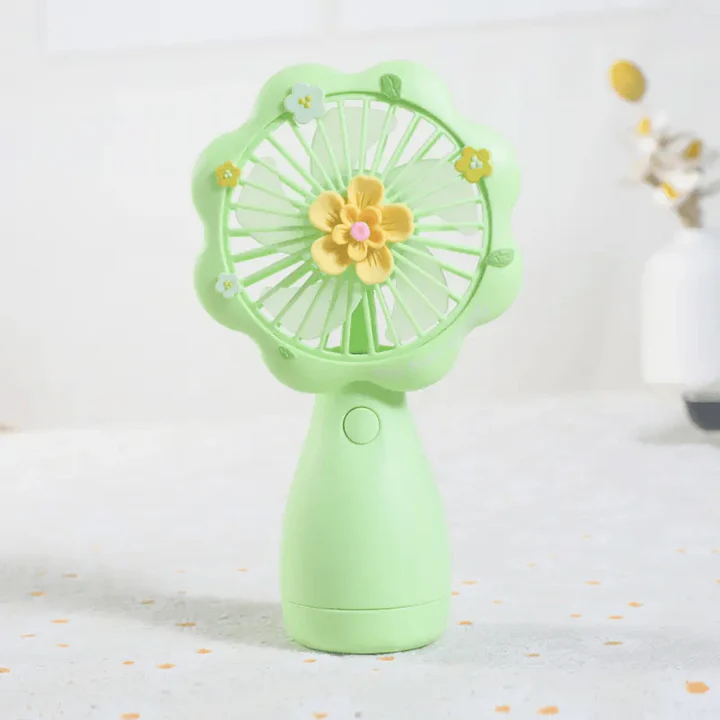 Rechargeable Floral Fan