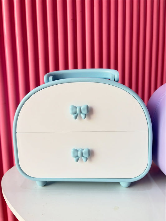 Kawaii Mini Drawer Storage Box | Cute Portable Organizer for Jewelry, Makeup & Desk Accessories