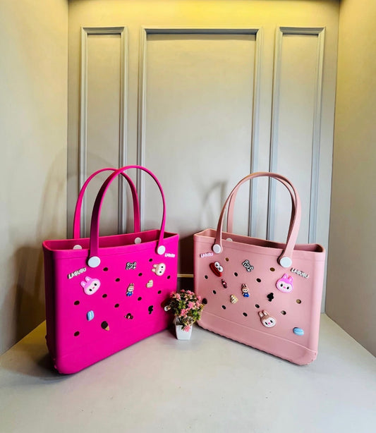 Labubu Big Size Silicon Tote Bag