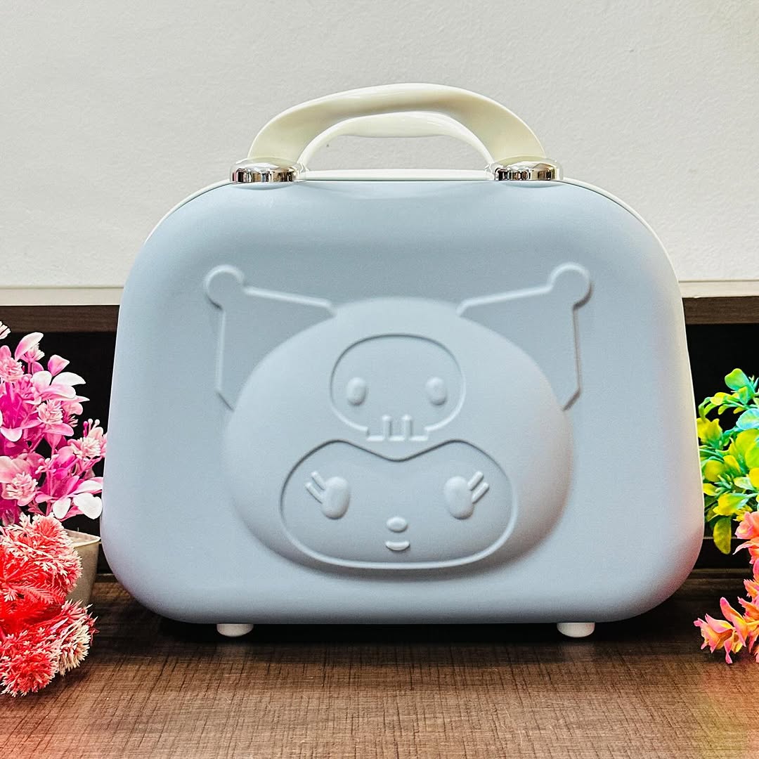 Kuromi Vanity Box – Kawaii Makeup Organizer & Cosmetic Storage