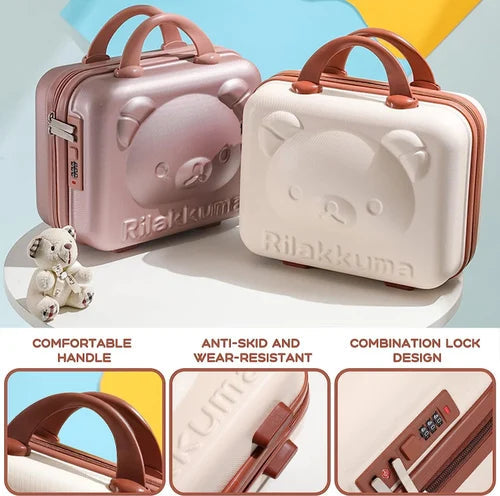 Mini Suitcase with Lock – Cute Travel & Storage Bag | Zipzo India