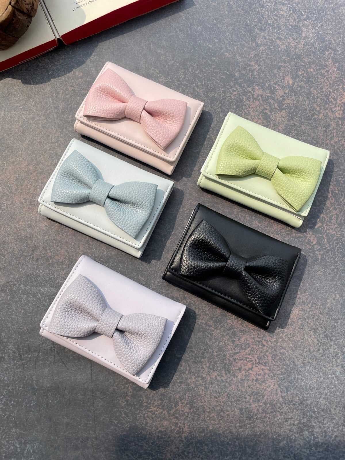 Bow Trifold Wallet