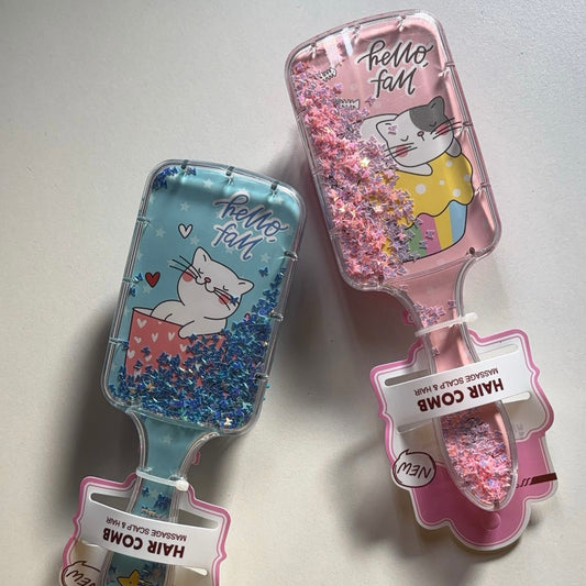 Cute Kitty Glitter Comb