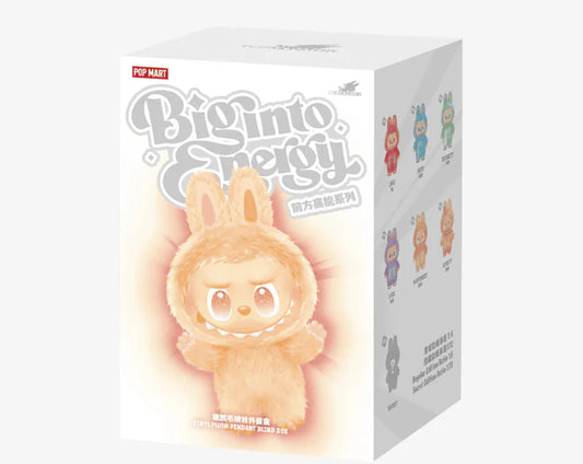 Pop Mart Labubu The Monsters Big into Energy Series Vinyl Plush Pendant Single Blind Box Pack of 1