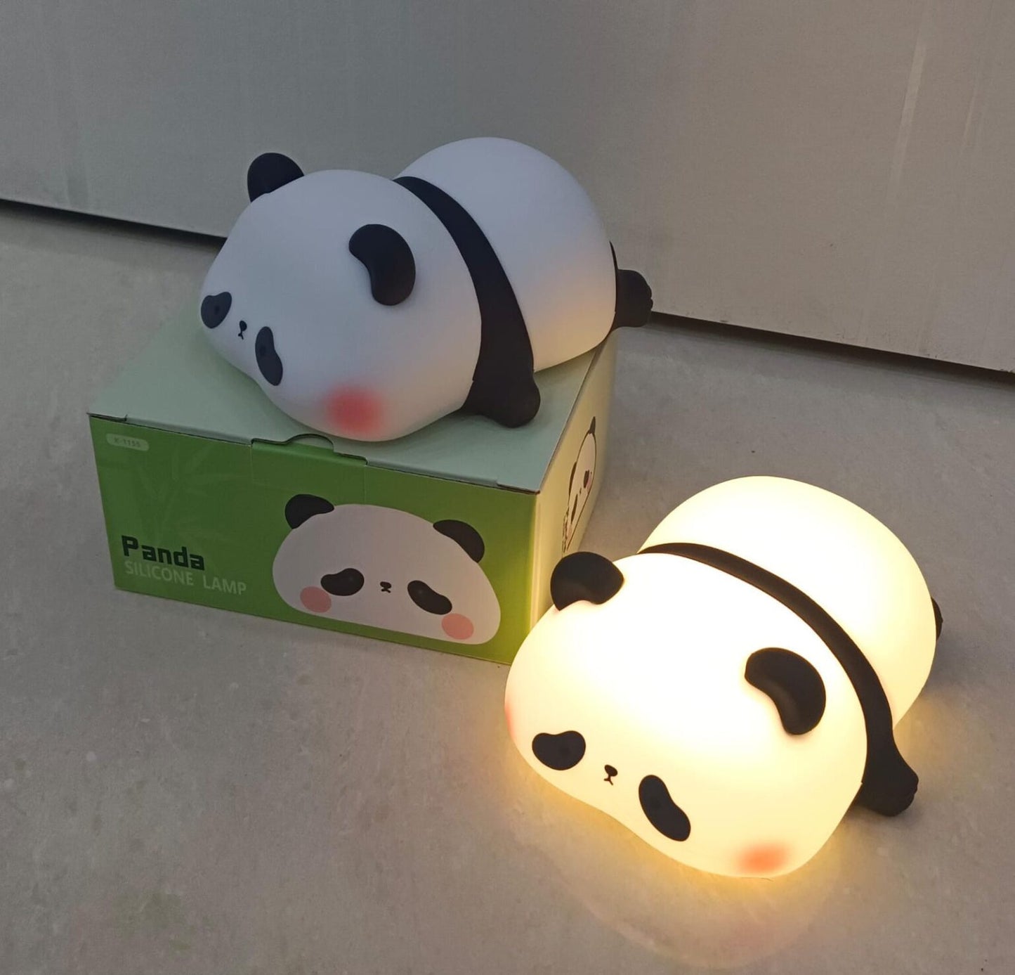 Silicone Panda Touch Lamp